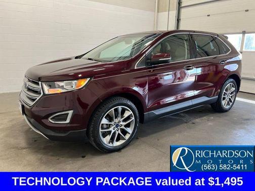 BURGUNDY VELVET MET TINT CC 2017 Ford Edge Titanium