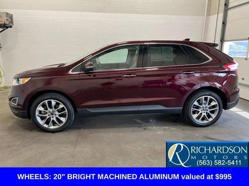 BURGUNDY VELVET MET TINT CC 2017 Ford Edge Titanium