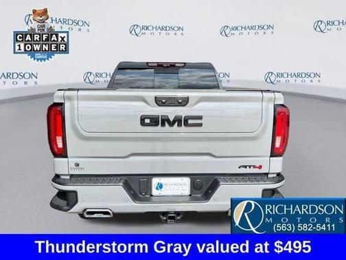Thunderstorm Gray 2025 GMC Sierra 1500 AT4