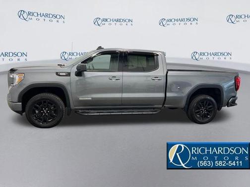 Satin Steel 2021 GMC Sierra 1500 Elevation