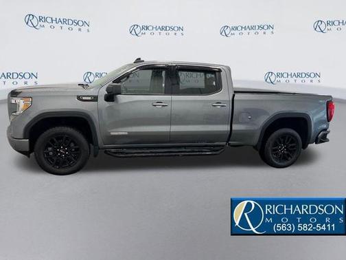 Satin Steel 2021 GMC Sierra 1500 Elevation