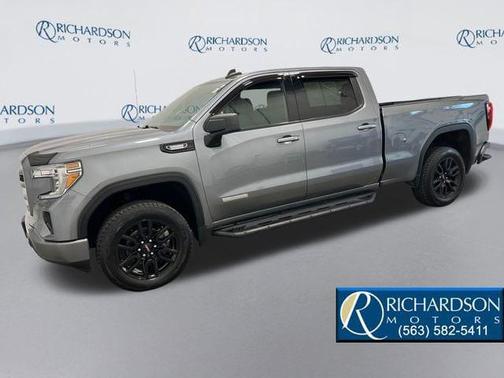 Satin Steel 2021 GMC Sierra 1500 Elevation