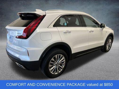 Crystal White Tricoat 2024 Cadillac XT4 Premium Luxury