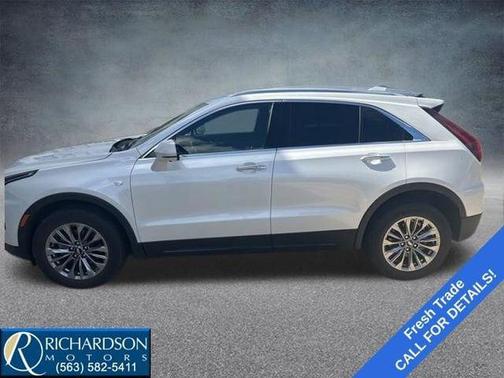 Crystal White Tricoat 2024 Cadillac XT4 Premium Luxury