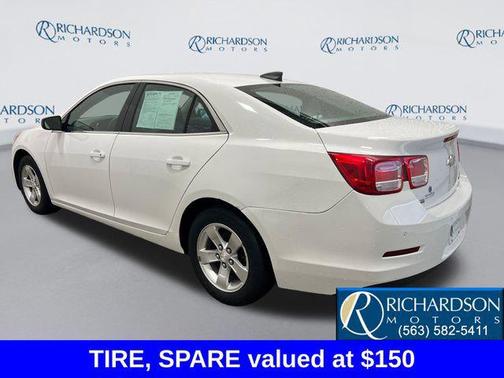 Summit White 2015 Chevrolet Malibu 1LS