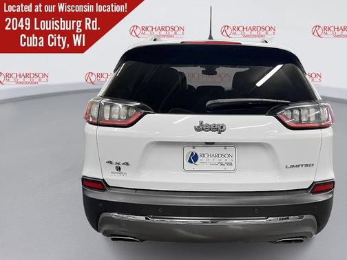Bright White Clearcoat 2019 Jeep Cherokee Limited