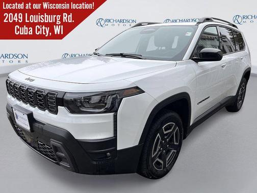 Bright White Clearcoat 2026 Jeep Cherokee Laredo 4x4