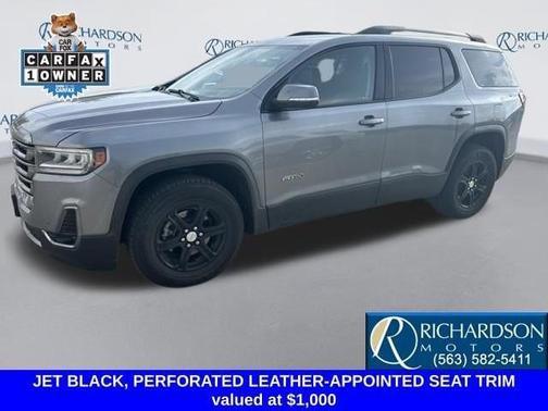 Satin Steel Metallic 2021 GMC Acadia AWD AT4