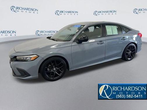 Gray 2024 Honda Civic Sport