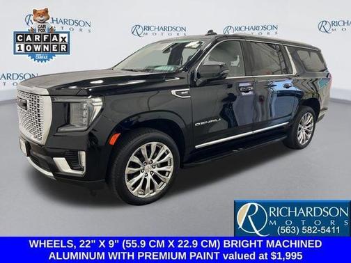 Onyx Black 2023 GMC Yukon XL Denali
