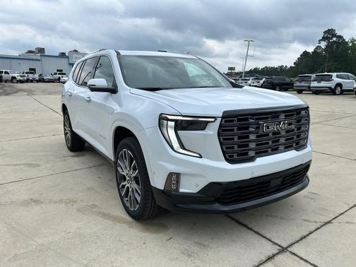Glacier White Tricoat 2026 GMC Acadia Denali