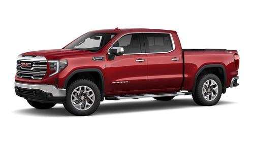 Volcanic Red Tintcoat 2026 GMC Sierra 1500 SLT