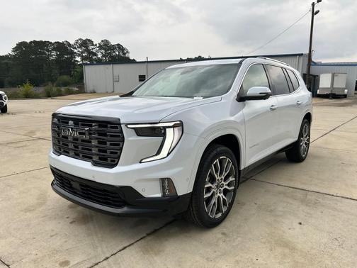 Glacier White Tricoat 2026 GMC Acadia Denali