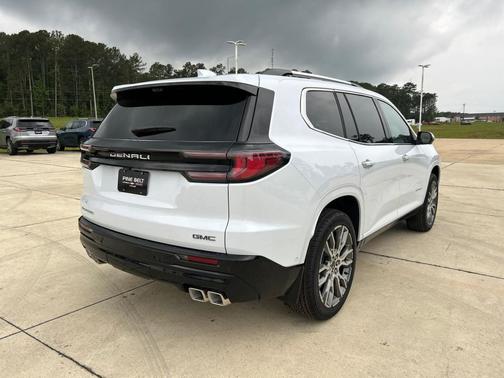 Glacier White Tricoat 2026 GMC Acadia Denali