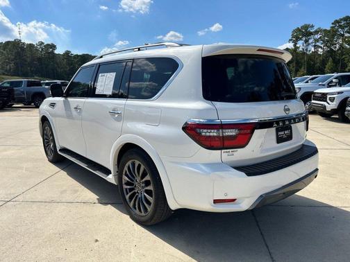 Aspen White Tricoat 2023 Nissan Armada Platinum 2WD
