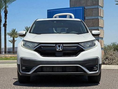 Platinum White Pearl 2021 Honda CR-V EX