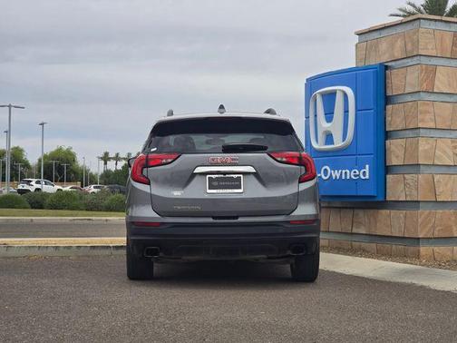 Satin Steel Metallic 2018 GMC Terrain SLE