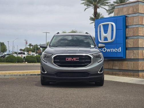 Satin Steel Metallic 2018 GMC Terrain SLE