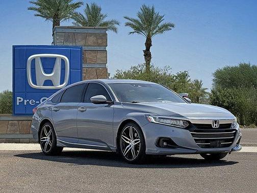 Sonic Gray Pearl 2021 Honda Accord Touring 2.0T