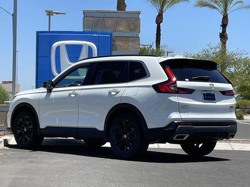 Platinum White Pearl 2024 Honda CR-V Hybrid Sport Touring