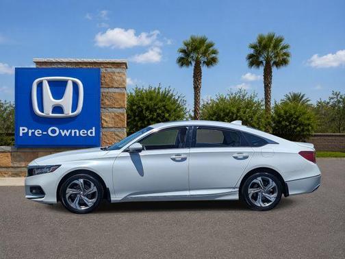 Platinum White Pearl 2020 Honda Accord EX 1.5T