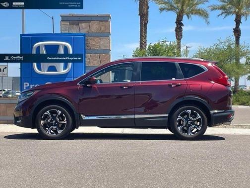 Basque Red Pearl II 2018 Honda CR-V Touring