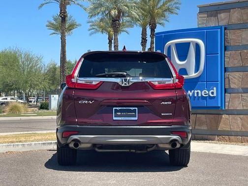 Basque Red Pearl II 2018 Honda CR-V Touring