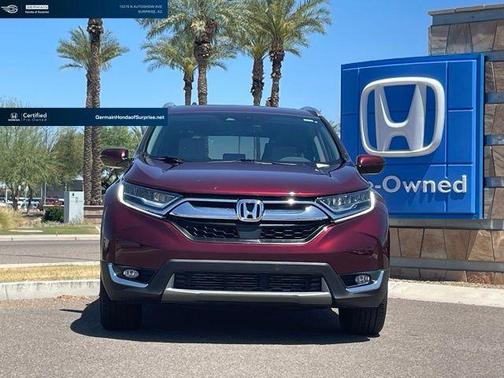 Basque Red Pearl II 2018 Honda CR-V Touring