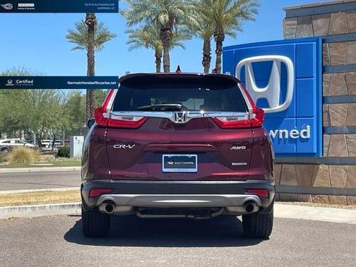 Basque Red Pearl II 2018 Honda CR-V Touring