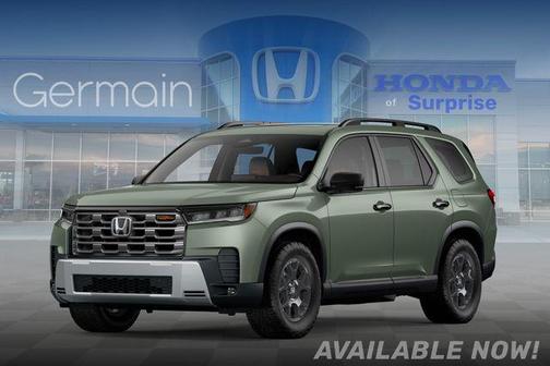 Ash Green 2026 Honda Pilot TrailSport