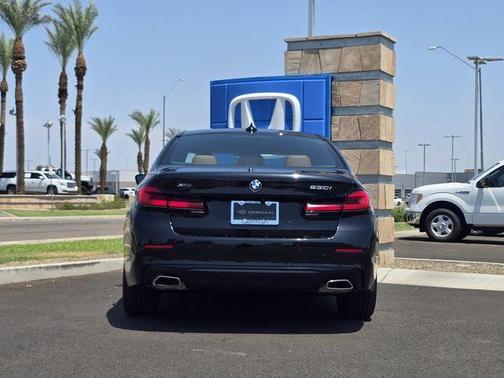 Black Sapphire Metallic 2023 BMW 530 i xDrive