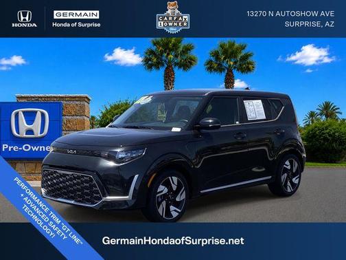 Fusion Orange 2025 Kia Soul GT-Line 2.0L