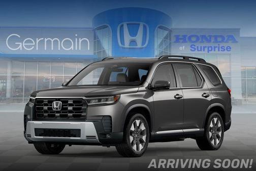 Modern Steel Metallic 2026 Honda Pilot Elite