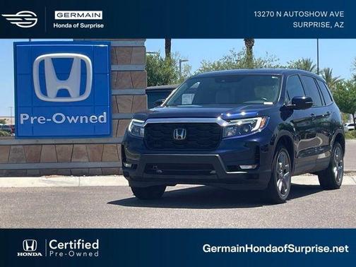Obsidian Blue Pearl 2023 Honda Passport EX-L