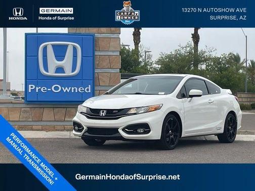 Taffeta White 2015 Honda Civic Si
