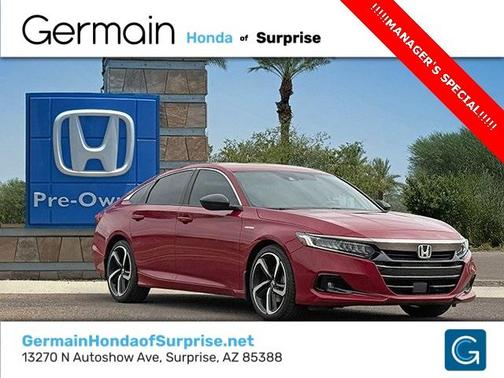 2022 Honda Accord Hybrid Sport