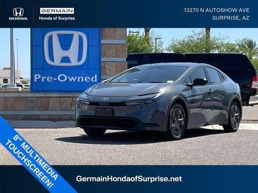 Gray 2025 Toyota Prius LE