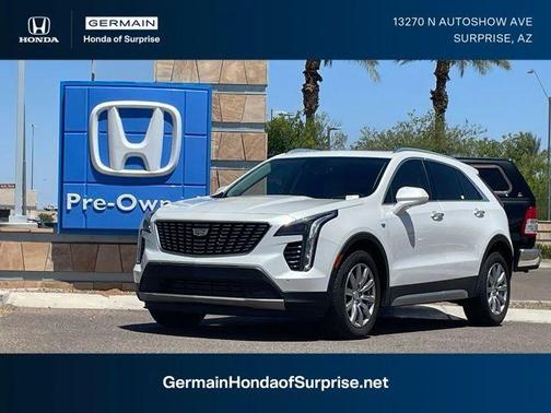 Crystal White Tri-Coat 2019 Cadillac XT4 Premium Luxury