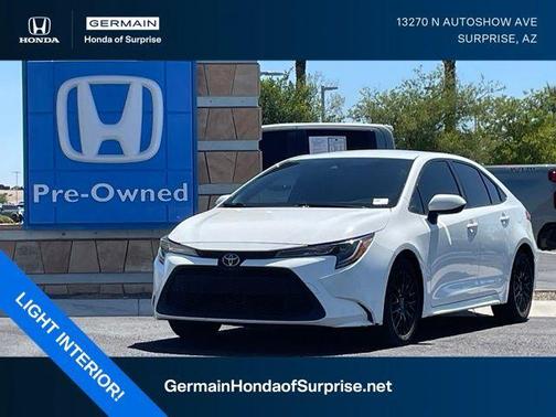 Super White 2021 Toyota Corolla LE