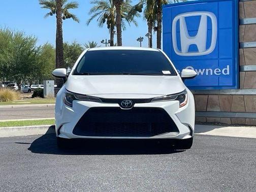 Super White 2021 Toyota Corolla LE