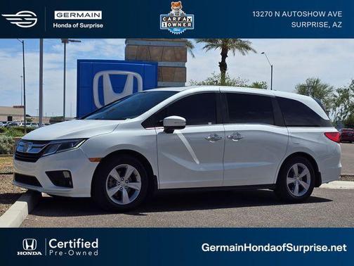 Platinum White Pearl 2020 Honda Odyssey EX-L