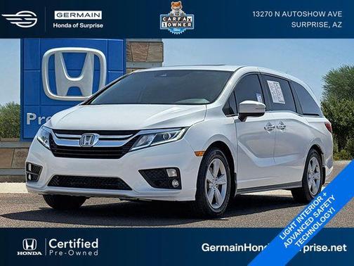 Platinum White Pearl 2020 Honda Odyssey EX-L