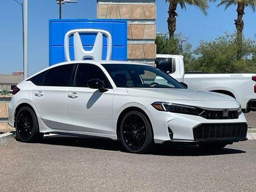 Platinum White Pearl 2026 Honda Civic Sport
