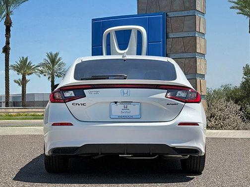 Platinum White Pearl 2026 Honda Civic Sport