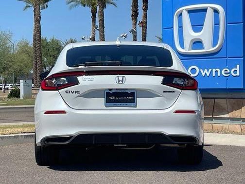 Platinum White Pearl 2026 Honda Civic Sport