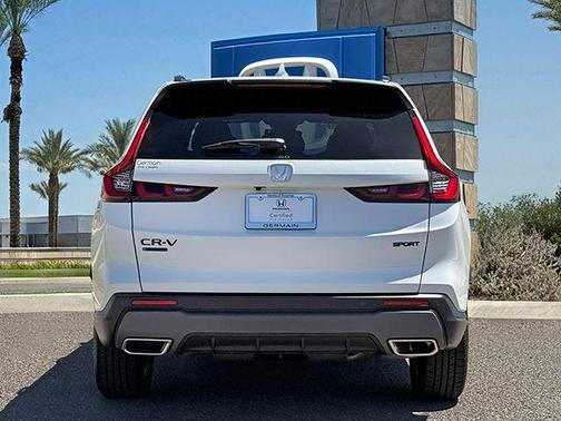 Platinum White Pearl 2026 Honda CR-V Hybrid Sport-L