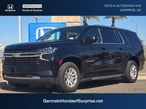 Black 2021 Chevrolet Suburban LT