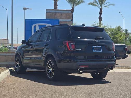 Shadow Black 2017 Ford Explorer sport