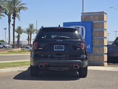 Shadow Black 2017 Ford Explorer sport