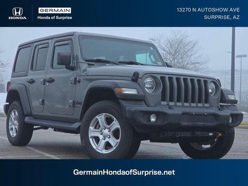 Sting Gray Clearcoat 2023 Jeep Wrangler Sport